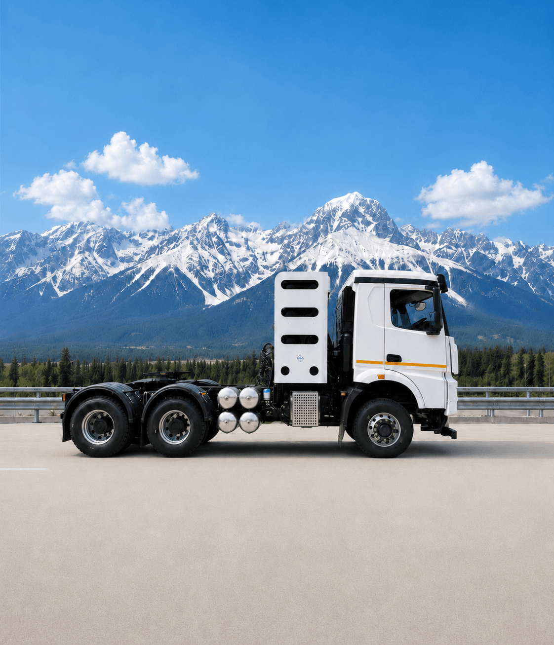 Седельный тягач ALTAI 6×6 на газу