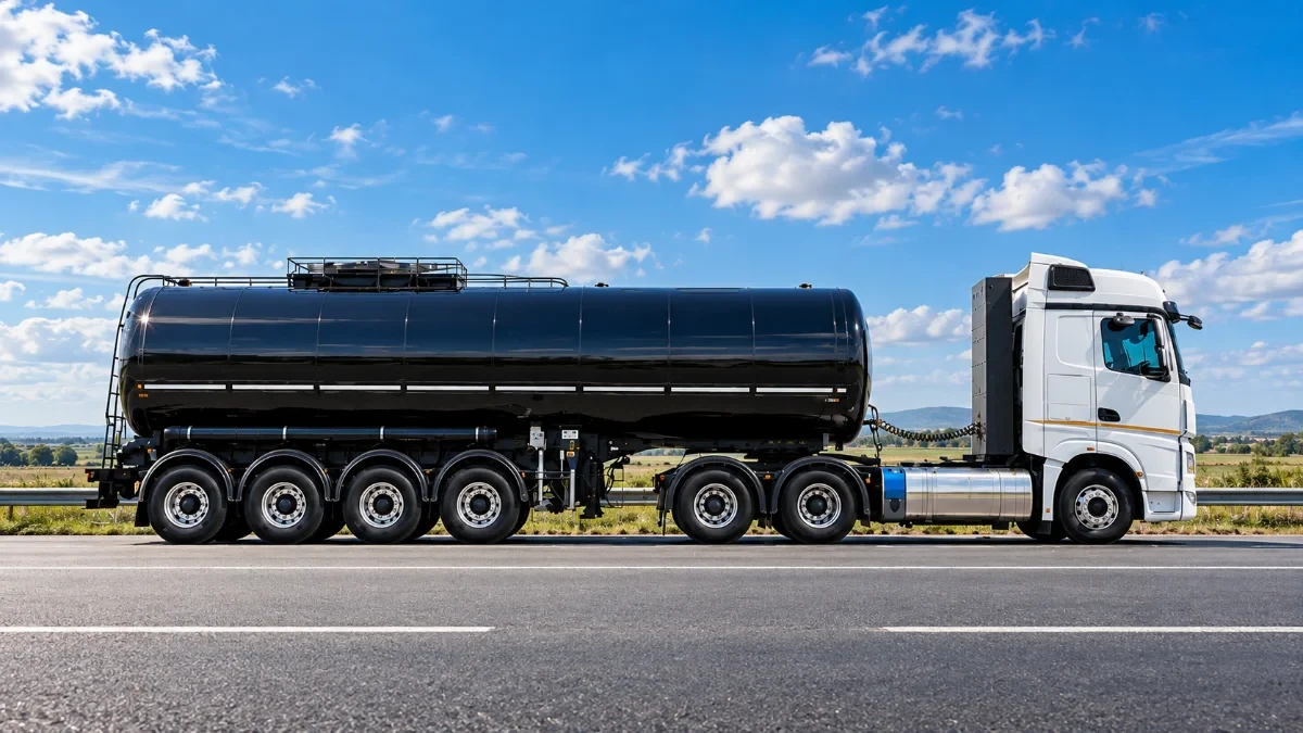 седельный тягач КАМАЗ 6×2 с цистерной